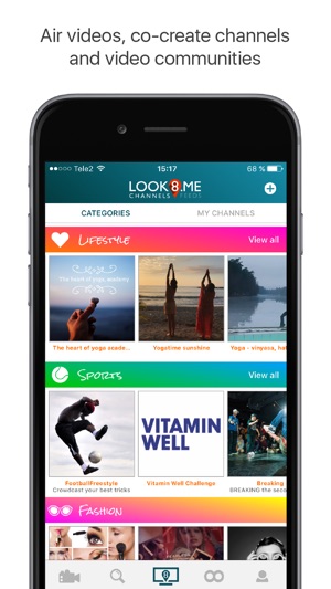 LOOK8 - Live Video Communities