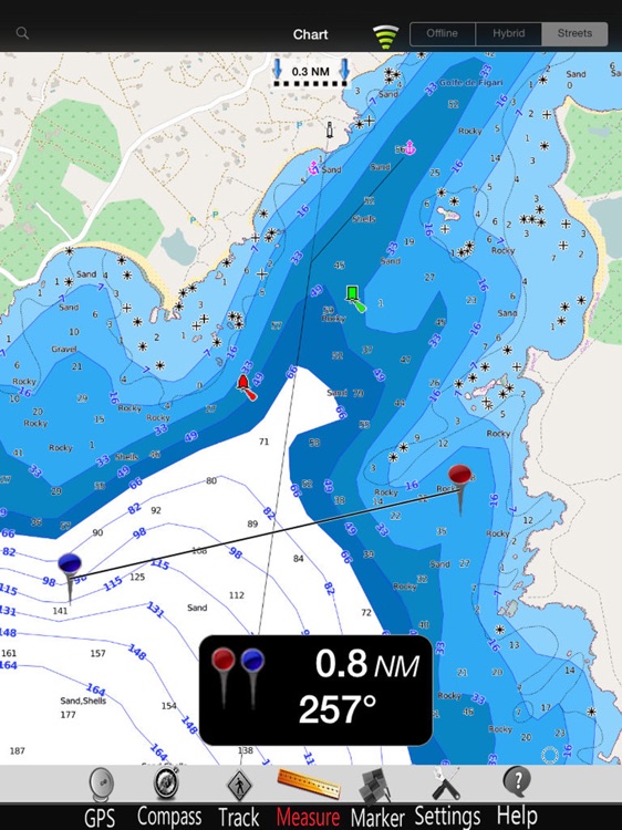 Corse GPS Nautical Charts Pro