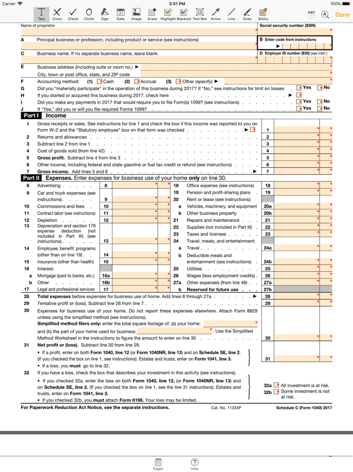 1040SCHEDULEC Form