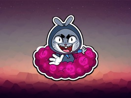 Oreo The Rabbit Emoji Stickers