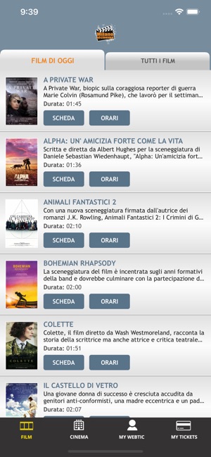 Webtic Milano Al Cinema(圖2)-速報App