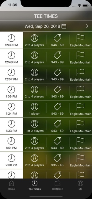 Eagle Mountain Golf Tee Times(圖4)-速報App