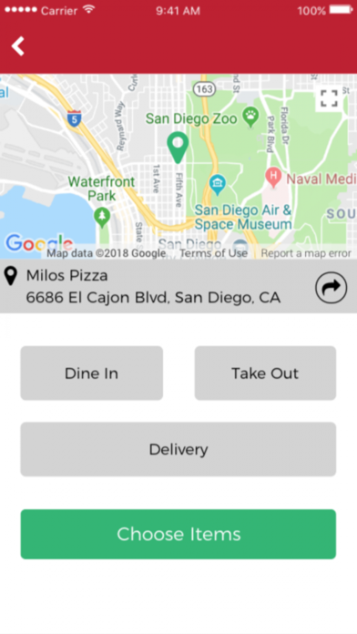 Milos Pizza screenshot 4