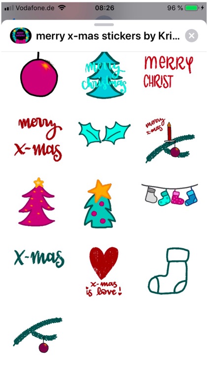 coolest Christmas stickers