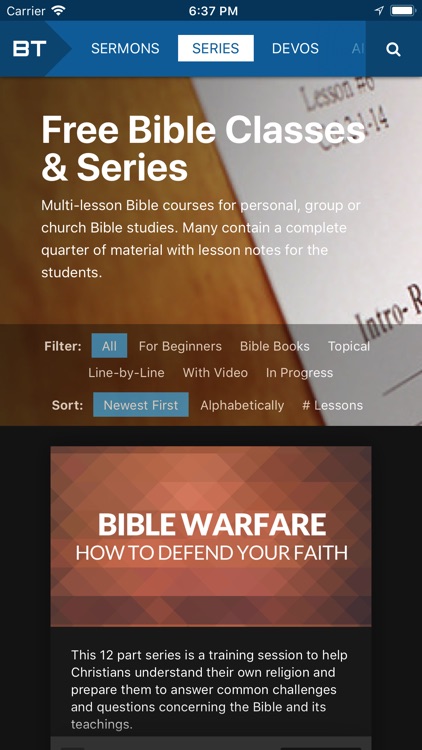 BibleTalk.tv screenshot-3