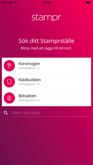 Stampr App