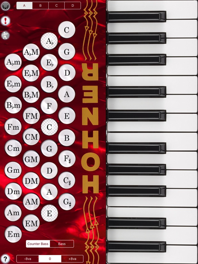 Hohner MIDI Piano Accordion(圖2)-速報App