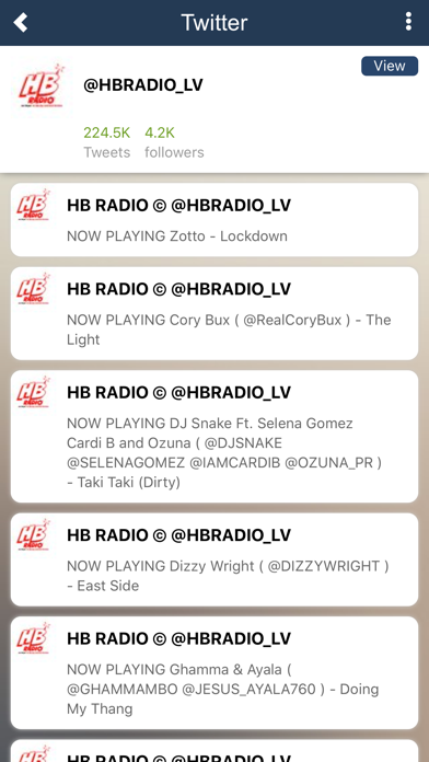 HB RADIO LV screenshot 3