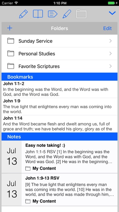 Holy Bible RSV screenshot 4