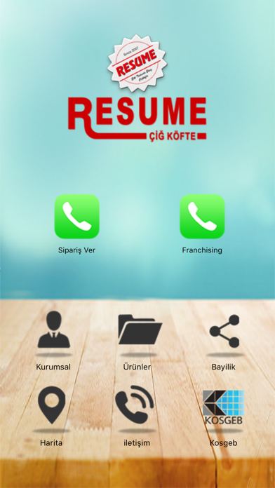 How to cancel & delete Resume Çiğ Köfte from iphone & ipad 2