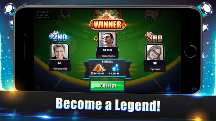 Blackjack Legends: 21 Online screenshot-3
