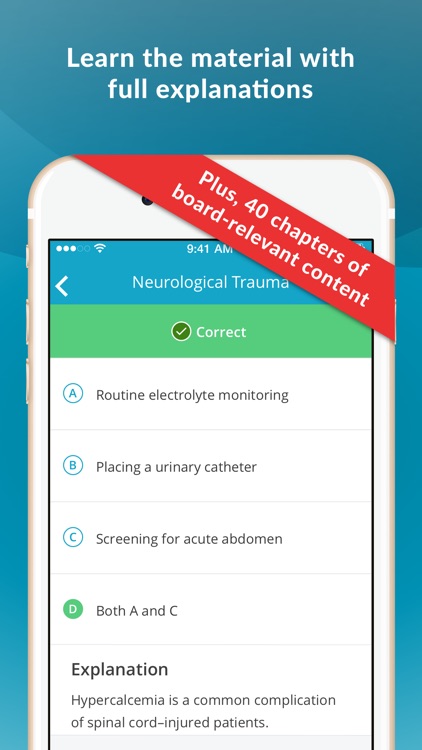 TCRN Trauma Nurse Exam Prep screenshot-3
