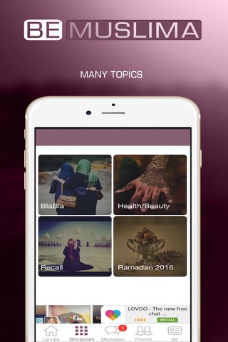 BeMuslima: Rappel islam screenshot 2
