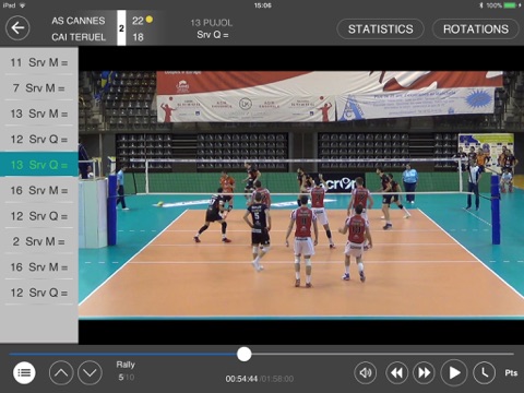 Data Volley 4 Player screenshot 2