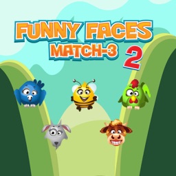 Animal Funny Face pair Touch 2 - Fun Games