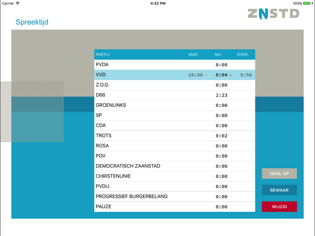 Spreektijd Zaanstad (ZNSTD)(圖1)-速報App