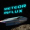 Meteor Influx features intense space action as you try to make it to the finish line without getting hit by meteors