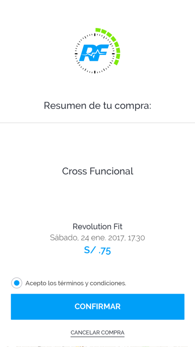 Revolution Fit Perú screenshot 2