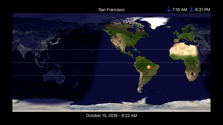 Day & Night Map TV for Apple TV by Volker Voecking Software Engineering