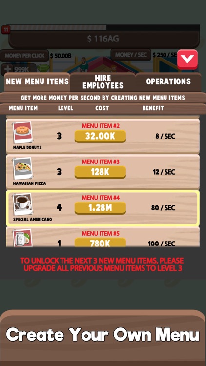 Idle Cafe Tycoon - Tap Story