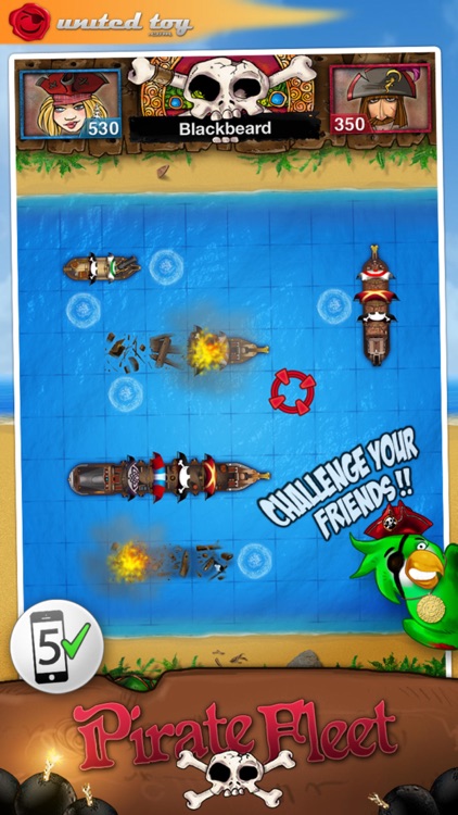 PirateFleet - the famous battleship like game