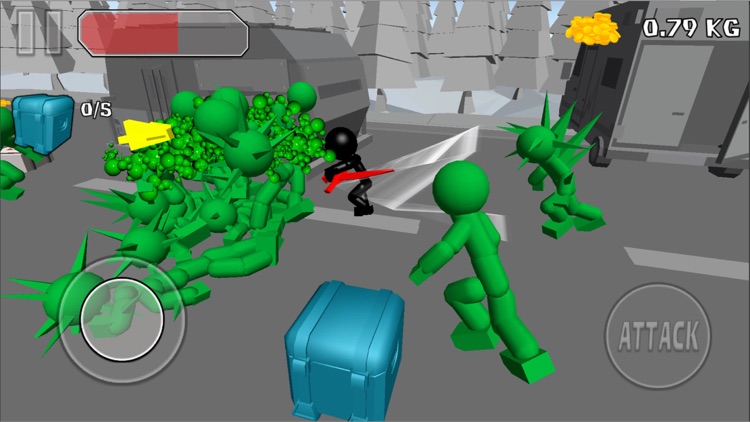 Stickman Killing Zombie 3D Pro