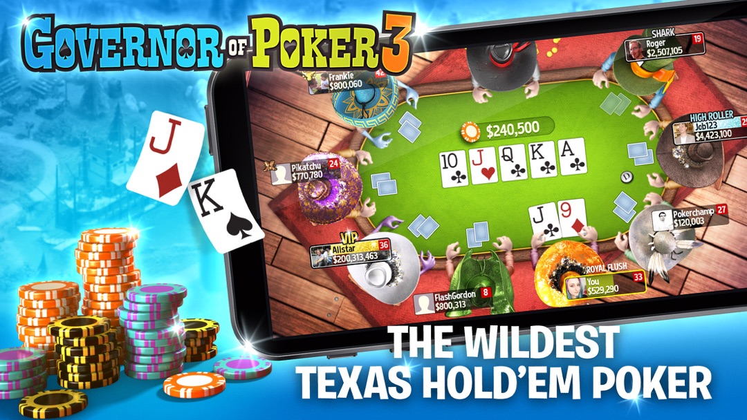 Play governor of poker 3 online, free
