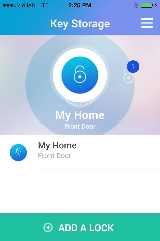 Yale Bluetooth Key screenshot 3