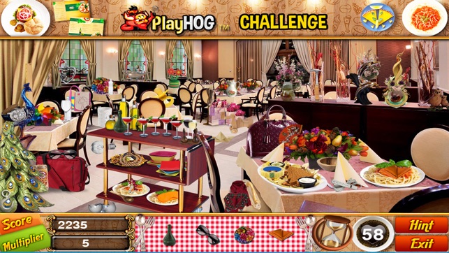 Ristorante Hidden Objects Game