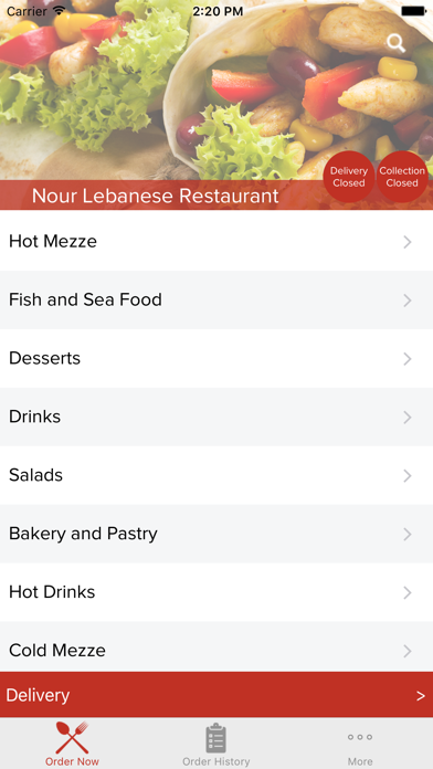 How to cancel & delete Nour Lebanese Restaurant from iphone & ipad 2