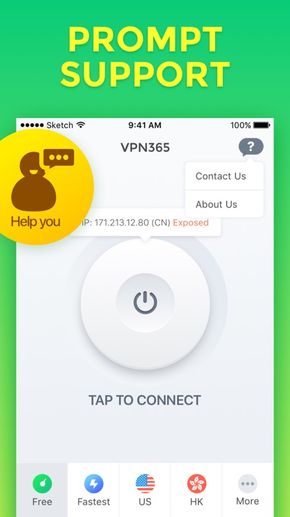 VPN 365 - Super Fast VPN Master & WiFi Security screenshot-3