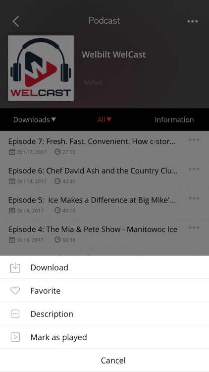 Welbilt WelCast screenshot-3