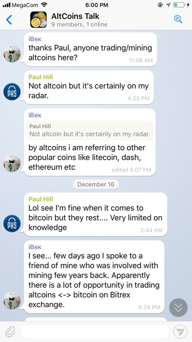 Blockchain Forum screenshot 2