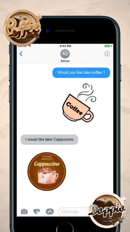Good Morning Coffee Sticker screenshot-3