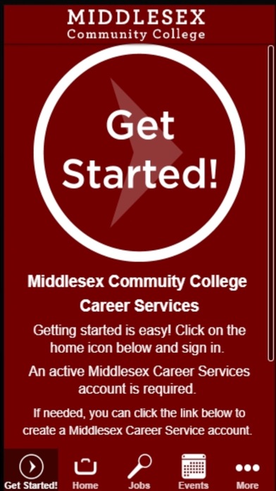 Middlesex Career Services screenshot 2