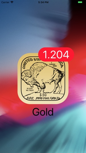 Gold - Live Badge Price(圖1)-速報App