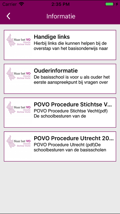How to cancel & delete Ouder App Naar het VO from iphone & ipad 2