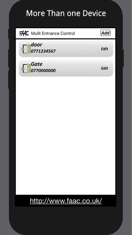 Multi Entrance Control Faac uk