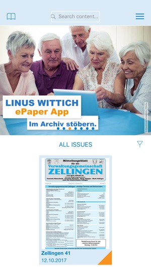 LINUS WITTICH ePaper App