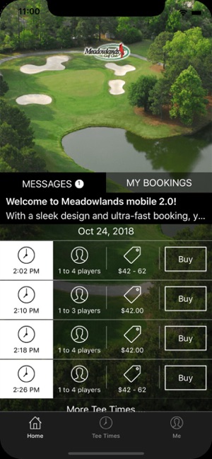 Meadowlands Golf Tee Times(圖1)-速報App