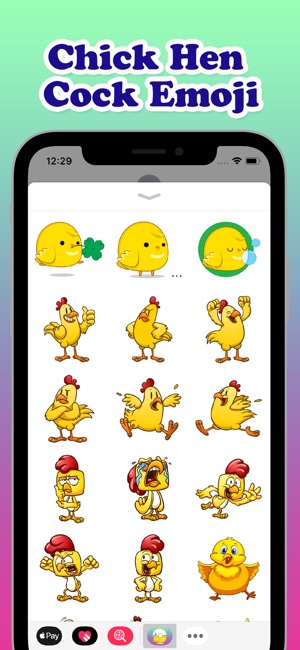 Chick Hen Cock Emoji(圖2)-速報App