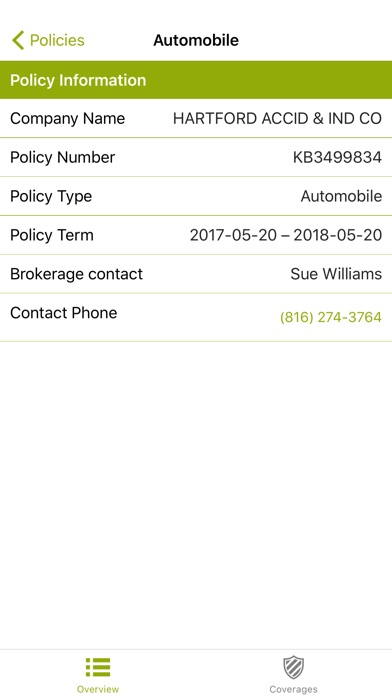 McVey Insurance Service Online screenshot 2