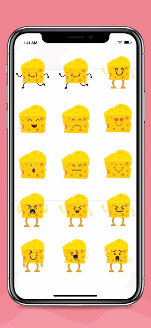 Animated Cheese Love Emoji(圖2)-速報App