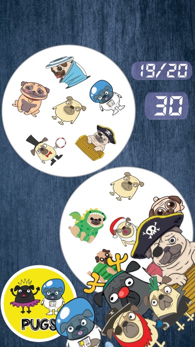 Paw Pugs Matching screenshot 2