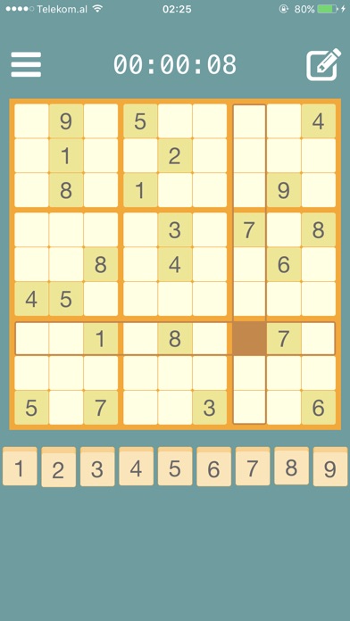 Sudoku for Geniuses screenshot 2