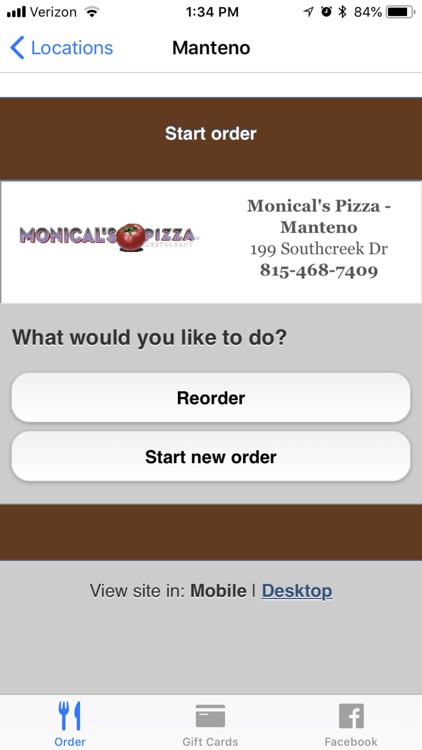 Monical's Pizza