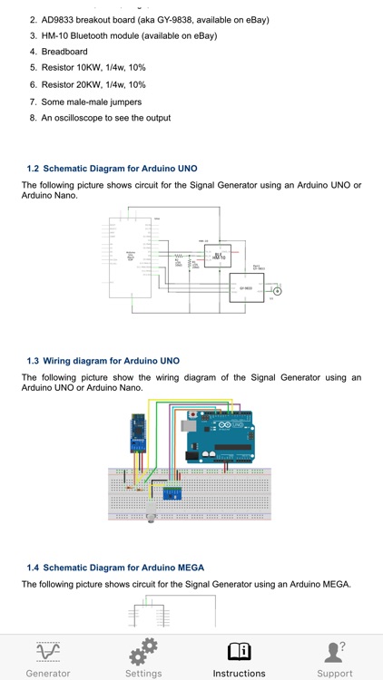 Arduino Ad9833 Waveform Generator