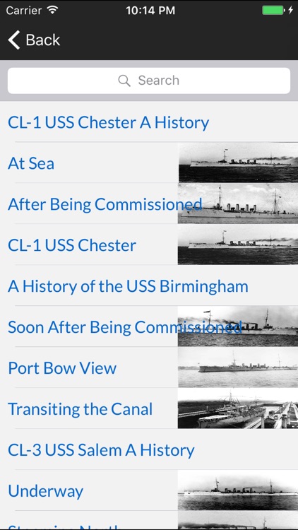 Cruisers of the US Navy