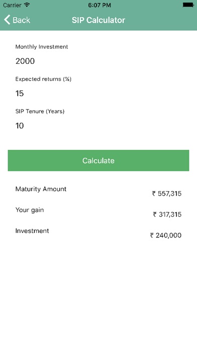 Easy Investment Calculator screenshot 2