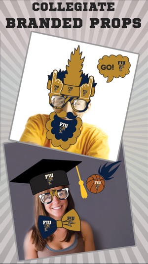 FIU Panthers PLUS Selfie Stickers(圖2)-速報App